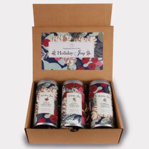 Joy Berry Tea Gift Box for Holidays
