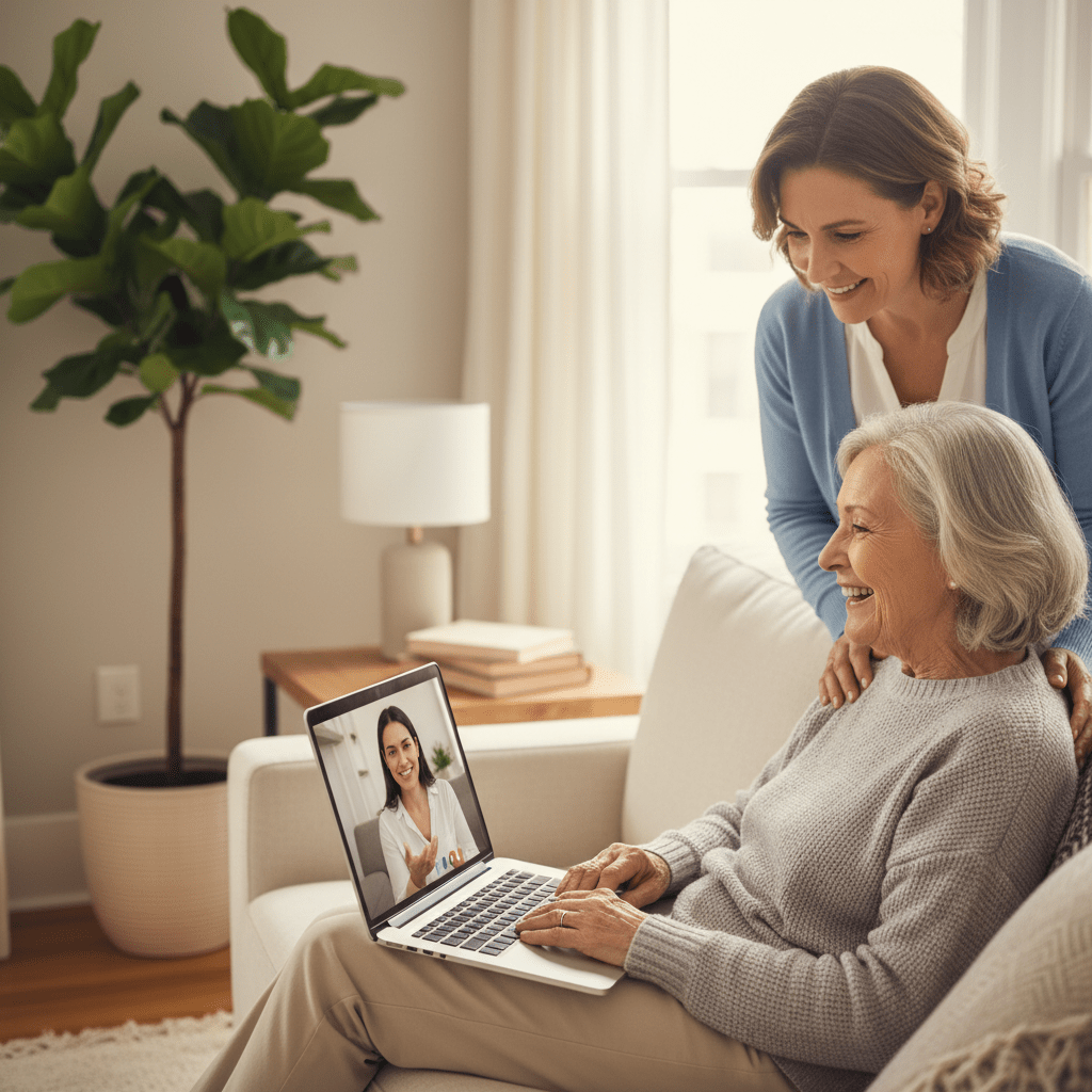 virtual companion for elderly