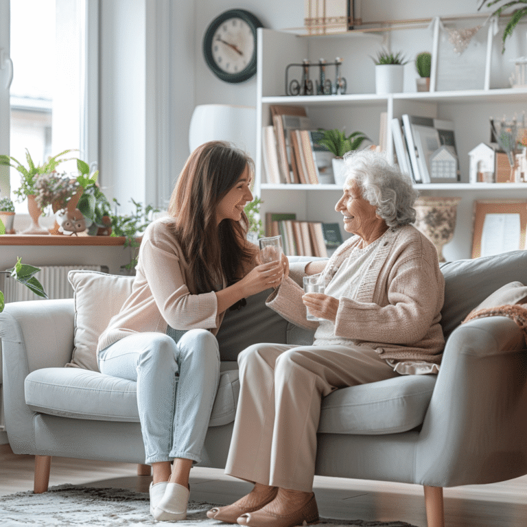 Home care in Connecticut and New York - companion caregiver with senior